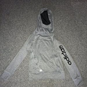 Grey Adidas Ultimate Hoodie